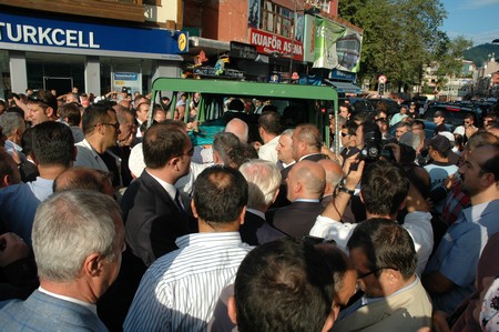 Erdoğan Teyzesi Meliha Er'in Rize'deki Cenaze Törenine Katıldı 114