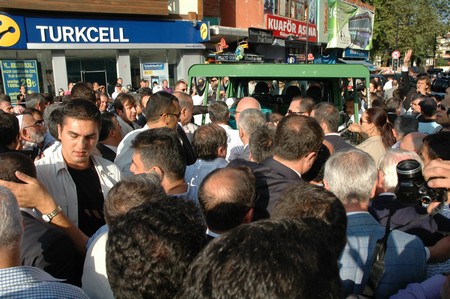 Erdoğan Teyzesi Meliha Er'in Rize'deki Cenaze Törenine Katıldı 115