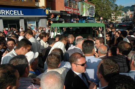 Erdoğan Teyzesi Meliha Er'in Rize'deki Cenaze Törenine Katıldı 117