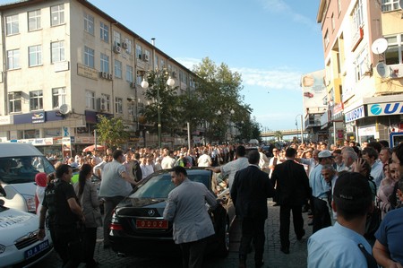 Erdoğan Teyzesi Meliha Er'in Rize'deki Cenaze Törenine Katıldı 124