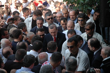 Erdoğan Teyzesi Meliha Er'in Rize'deki Cenaze Törenine Katıldı 18