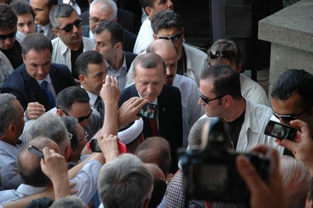 Erdoğan Teyzesi Meliha Er'in Rize'deki Cenaze Törenine Katıldı 21