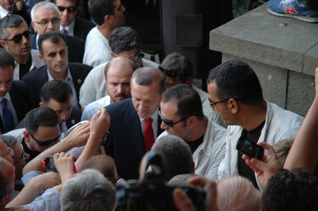 Erdoğan Teyzesi Meliha Er'in Rize'deki Cenaze Törenine Katıldı 22