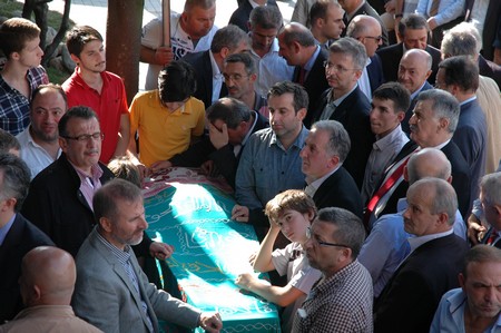 Erdoğan Teyzesi Meliha Er'in Rize'deki Cenaze Törenine Katıldı 28