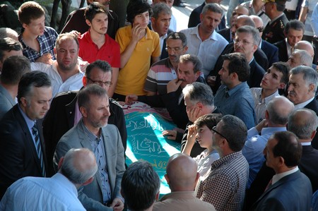 Erdoğan Teyzesi Meliha Er'in Rize'deki Cenaze Törenine Katıldı 31