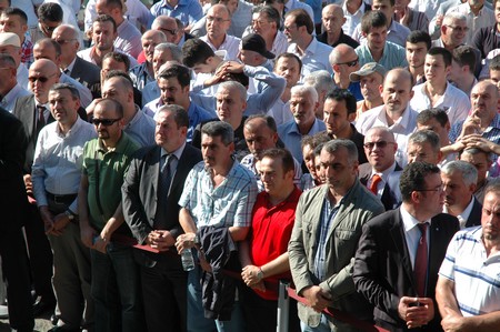 Erdoğan Teyzesi Meliha Er'in Rize'deki Cenaze Törenine Katıldı 32