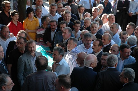 Erdoğan Teyzesi Meliha Er'in Rize'deki Cenaze Törenine Katıldı 34