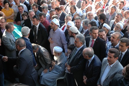 Erdoğan Teyzesi Meliha Er'in Rize'deki Cenaze Törenine Katıldı 38