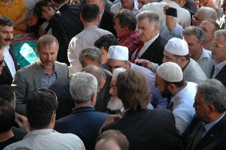 Erdoğan Teyzesi Meliha Er'in Rize'deki Cenaze Törenine Katıldı 39