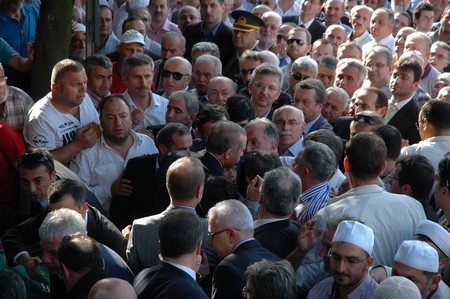 Erdoğan Teyzesi Meliha Er'in Rize'deki Cenaze Törenine Katıldı 40