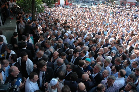 Erdoğan Teyzesi Meliha Er'in Rize'deki Cenaze Törenine Katıldı 42