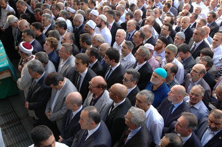 Erdoğan Teyzesi Meliha Er'in Rize'deki Cenaze Törenine Katıldı 62