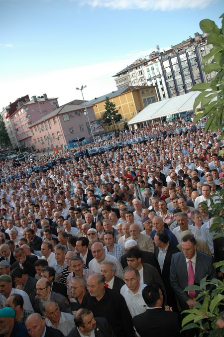 Erdoğan Teyzesi Meliha Er'in Rize'deki Cenaze Törenine Katıldı 63