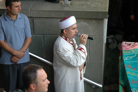 Erdoğan Teyzesi Meliha Er'in Rize'deki Cenaze Törenine Katıldı 68