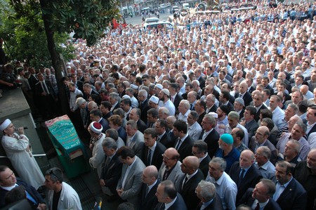 Erdoğan Teyzesi Meliha Er'in Rize'deki Cenaze Törenine Katıldı 69