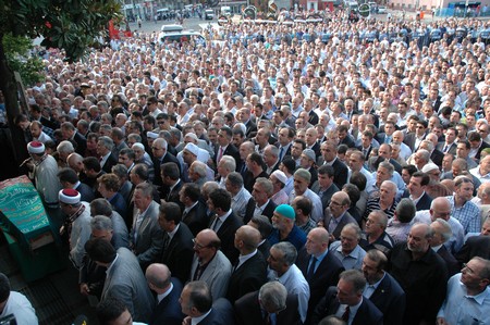 Erdoğan Teyzesi Meliha Er'in Rize'deki Cenaze Törenine Katıldı 78