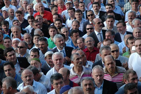 Erdoğan Teyzesi Meliha Er'in Rize'deki Cenaze Törenine Katıldı 87