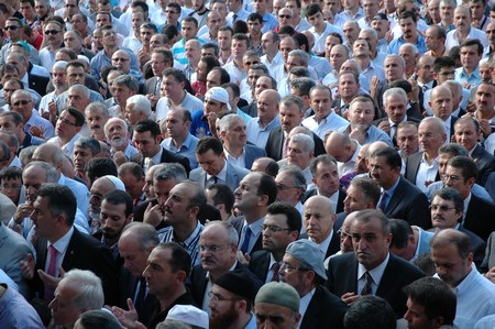 Erdoğan Teyzesi Meliha Er'in Rize'deki Cenaze Törenine Katıldı 88