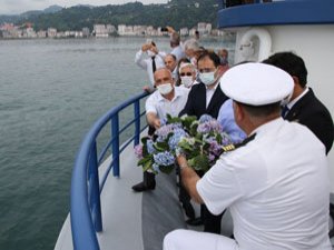 Denizcilik ve Kabotaj Bayramının 95. Yıl Dönümü Rize'de Törenle Kut