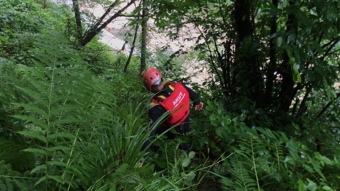 Mahsur kalan 18 kişi Rize AKUT ekiplerince kurtarıldı 9