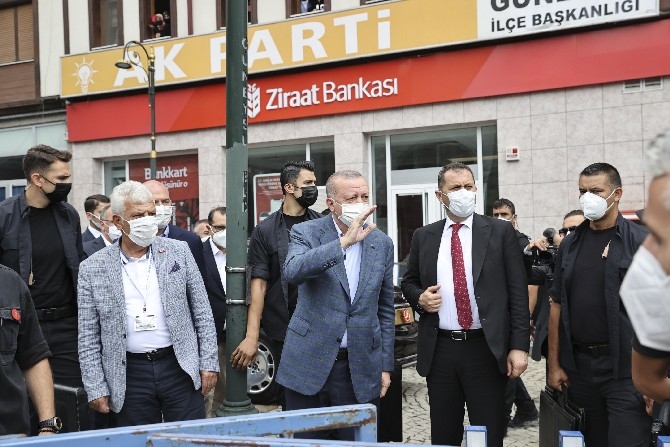 Cumhurbaşkanı Erdoğan Rize'ye Geldi 17