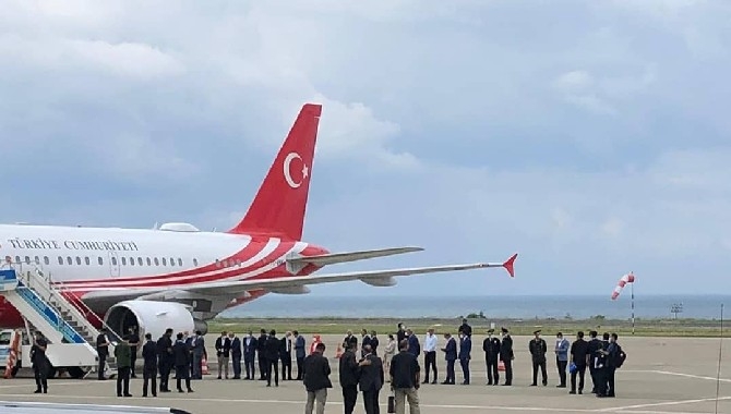 Cumhurbaşkanı Erdoğan Rize'ye Geldi 2