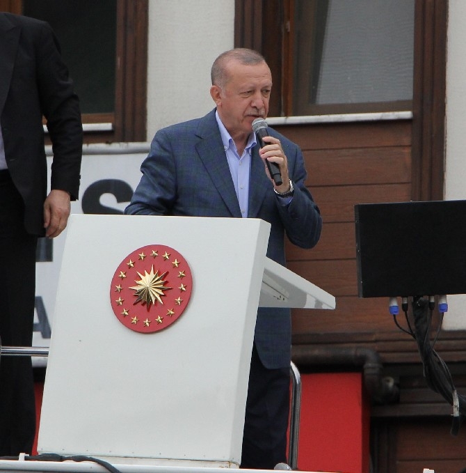 Cumhurbaşkanı Erdoğan Güneysu'da Halka Hitap Etti 11