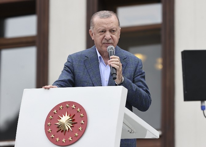 Cumhurbaşkanı Erdoğan Güneysu'da Halka Hitap Etti 19