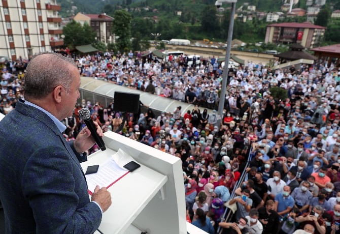 Cumhurbaşkanı Erdoğan Güneysu'da Halka Hitap Etti 2