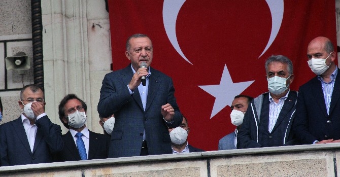 Cumhurbaşkanı Erdoğan, Arhavi'ye geldi 11