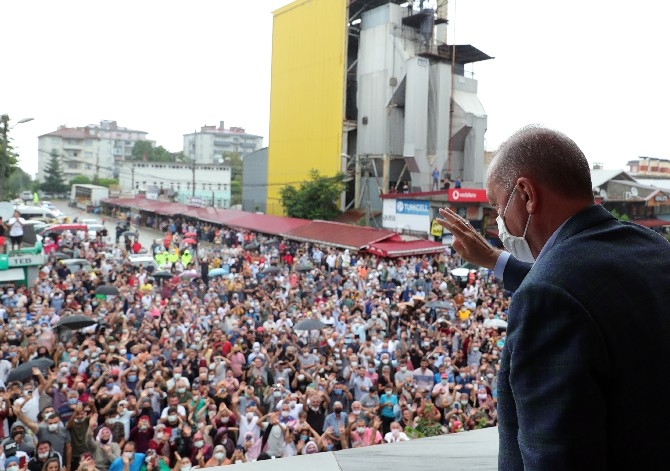 Cumhurbaşkanı Erdoğan, Arhavi'ye geldi 4