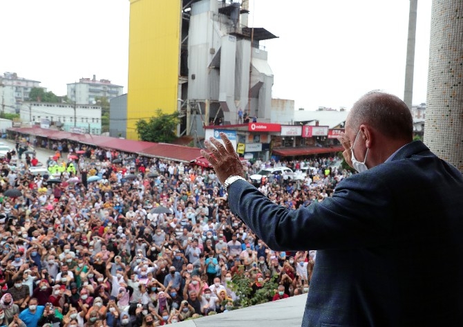 Cumhurbaşkanı Erdoğan, Arhavi'ye geldi 5