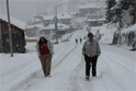 Ayder'de Kar Yağışı