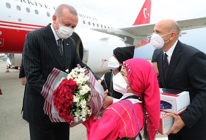 Cumhurbaşkanı Erdoğan Rize'de 4
