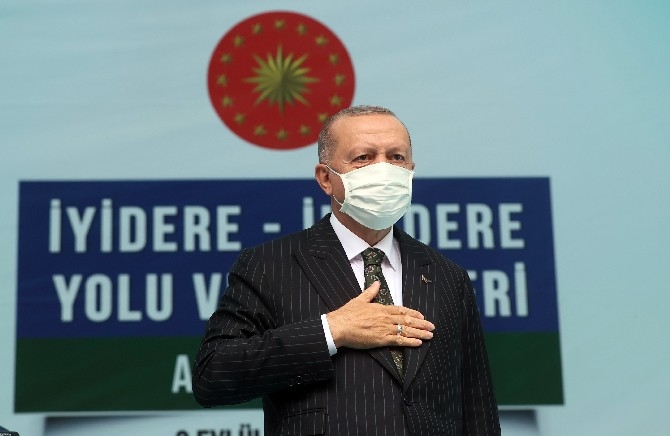 Cumhurbaşkanı Erdoğan İyidere-İkizdere Yolu ve Tünelleri Açılışını Gerçe 44
