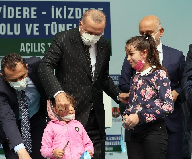 Cumhurbaşkanı Erdoğan İyidere-İkizdere Yolu ve Tünelleri Açılışını Gerçe 52