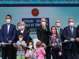 Cumhurbaşkanı Erdoğan İyidere-İkizdere Yolu ve Tünelleri Açılışını Gerçe