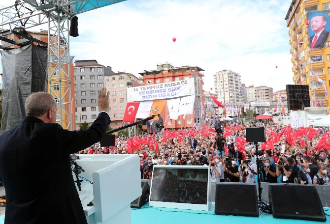 Cumhurbaşkanı Erdoğan Salarha Tüneli'nin Açılışını Gerçekleştirdi 1