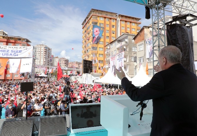 Cumhurbaşkanı Erdoğan Salarha Tüneli'nin Açılışını Gerçekleştirdi 2