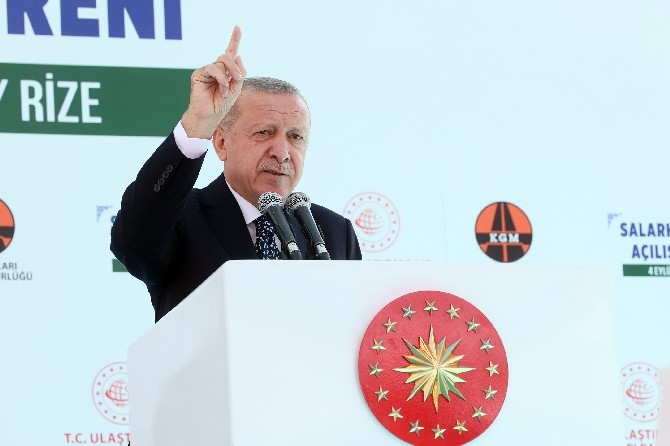 Cumhurbaşkanı Erdoğan Salarha Tüneli'nin Açılışını Gerçekleştirdi 25