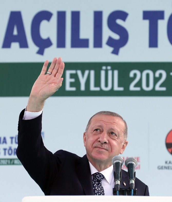 Cumhurbaşkanı Erdoğan Salarha Tüneli'nin Açılışını Gerçekleştirdi 3