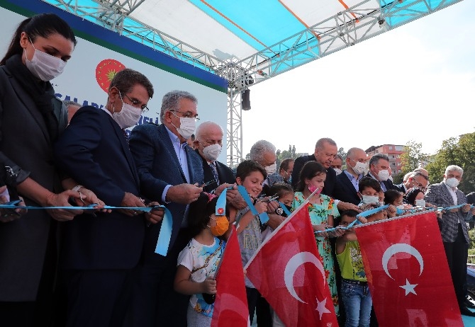 Cumhurbaşkanı Erdoğan Salarha Tüneli'nin Açılışını Gerçekleştirdi 48