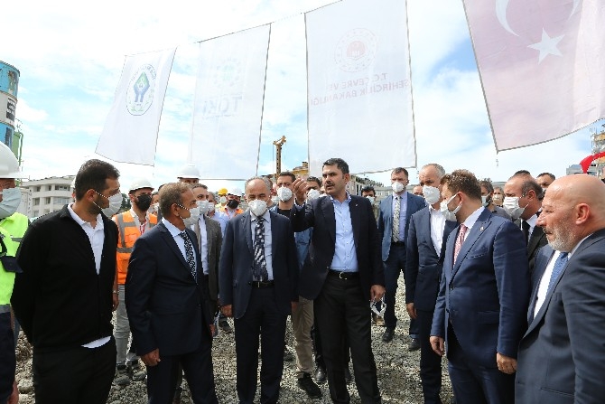 Cumhurbaşkanı Erdoğan Salarha Tüneli'nin Açılışını Gerçekleştirdi 61