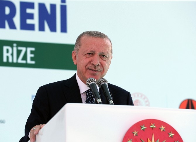 Cumhurbaşkanı Erdoğan Salarha Tüneli'nin Açılışını Gerçekleştirdi 8