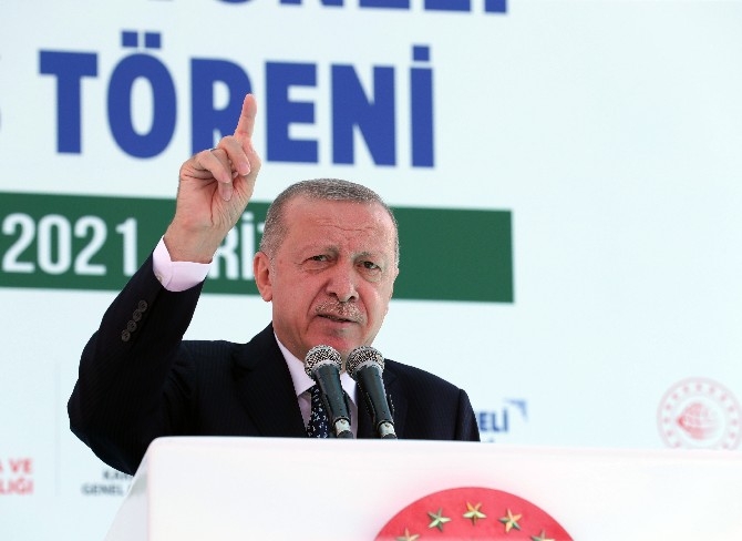Cumhurbaşkanı Erdoğan Salarha Tüneli'nin Açılışını Gerçekleştirdi 9