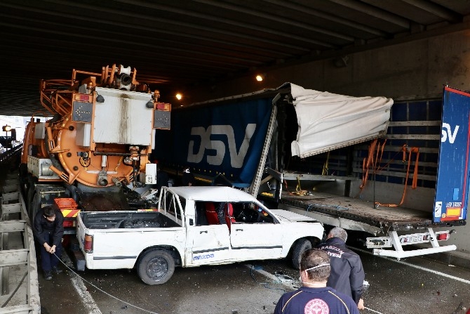Trabzon’da 7 araçlı zincirleme trafik kazası: 3 yaralı 4