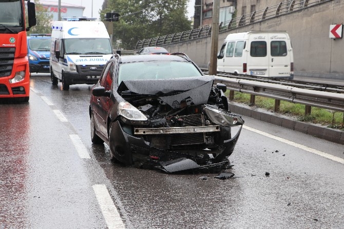 Trabzon’da 7 araçlı zincirleme trafik kazası: 3 yaralı 7
