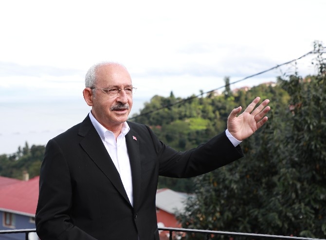 CHP Genel Başkanı Kemal Kılıçdaroğlu, Rize'de çay üreticileriyle bu 3