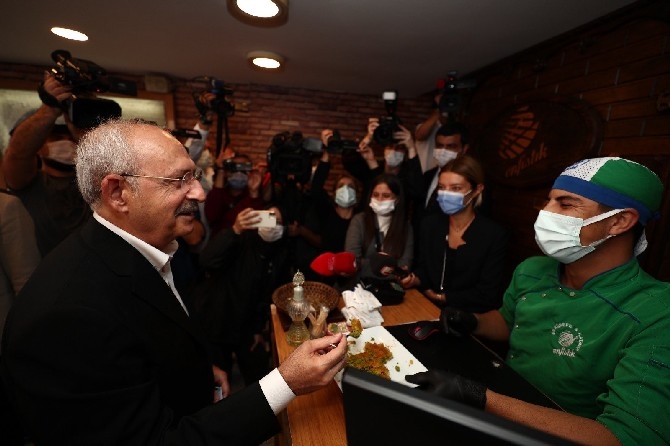 CHP Genel Başkanı Kemal Kılıçdaroğlu, Rize'de çay üreticileriyle bu 9