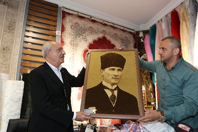 CHP Genel Başkanı Kılıçdaroğlu, Rize'de esnafı ziyaret etti 1